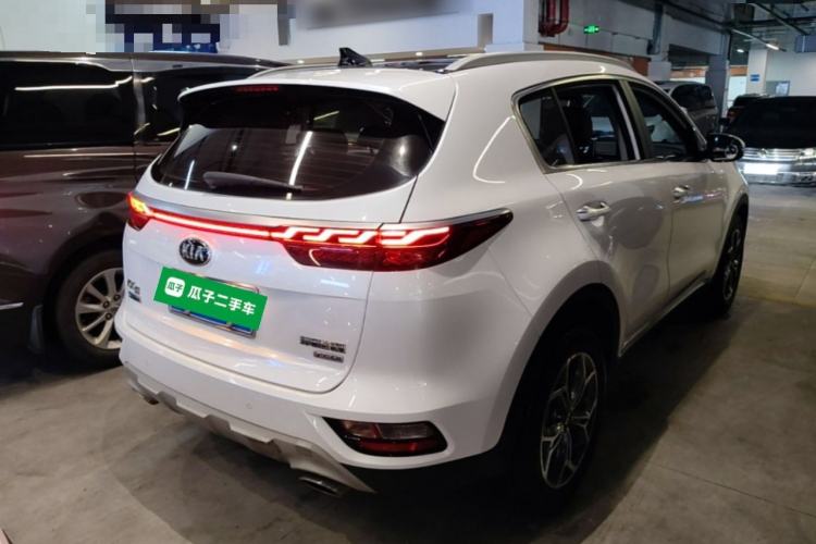 Used Kia KX5 2019 1.6T Automatic Two-Wheel Drive Luxury Edition Rear Right 45 Deg