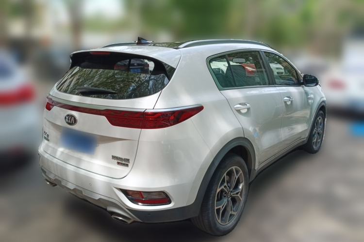 Used Kia KX5 2019 1.6T Automatic Two-Wheel Drive Luxury Edition Rear Right 45 Deg