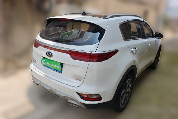 Used Kia KX5 2019 1.6T Automatic Two-Wheel Drive Elite Edition Rear Right 45 Deg
