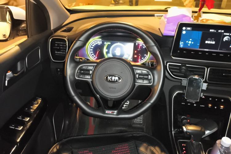 Used Kia KX5 2019 1.6T Automatic Two-Wheel Drive Luxury Edition Steering Wheel