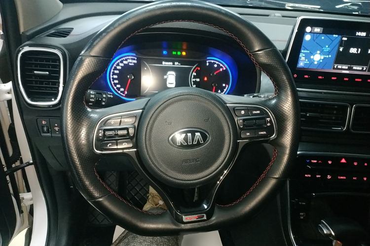 Used Kia KX5 2019 1.6T Automatic Two-Wheel Drive Luxury Edition Steering Wheel