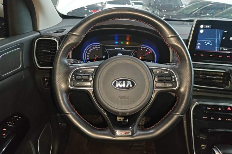 Used Kia KX5 2019 1.6T Automatic Two-Wheel Drive Luxury Edition Steering Wheel