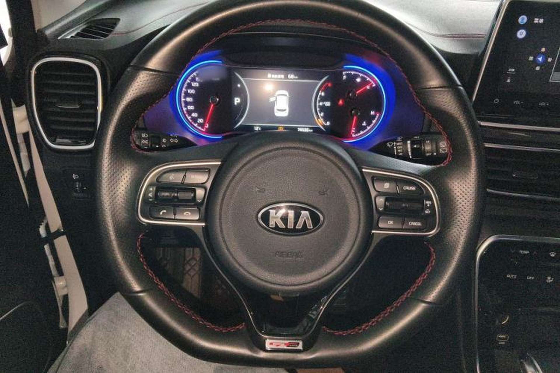 Used Kia KX5 2019 1.6T Automatic Two-Wheel Drive Luxury Edition Steering Wheel