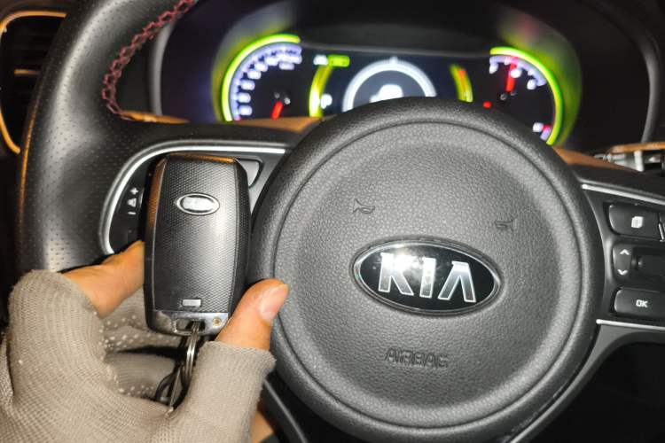 Used Kia KX5 2019 1.6T Automatic Two-Wheel Drive Luxury Edition Vehicle Key