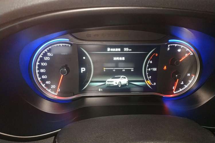 Used Kia KX5 2021 1.6T Automatic Two-Wheel Drive Luxury Edition Instrument Cluster