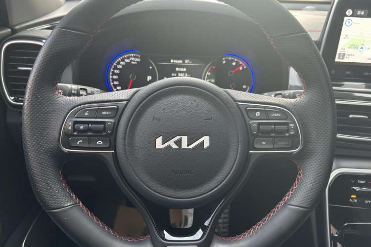 Used Kia KX5 2021 1.6T Automatic Two-Wheel Drive Luxury Edition Steering Wheel