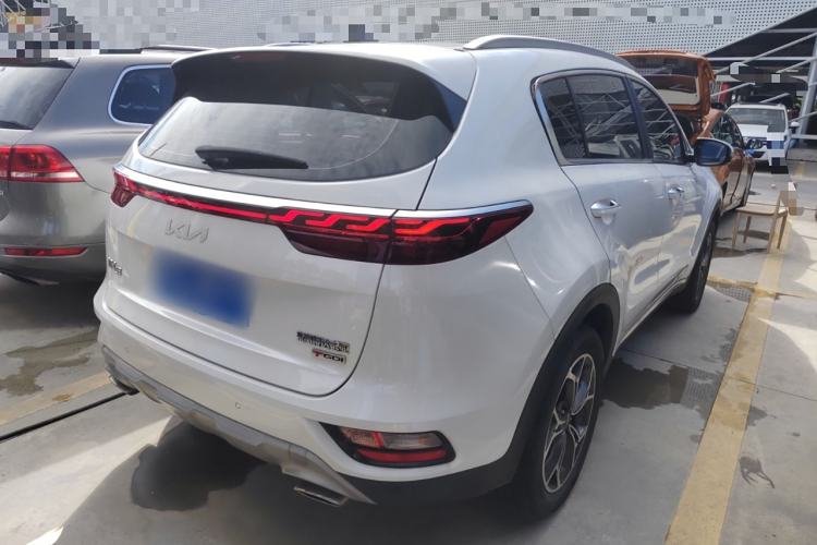 Used Kia KX5 2021 1.6T Automatic Two-Wheel Drive Luxury Edition Exterior 5