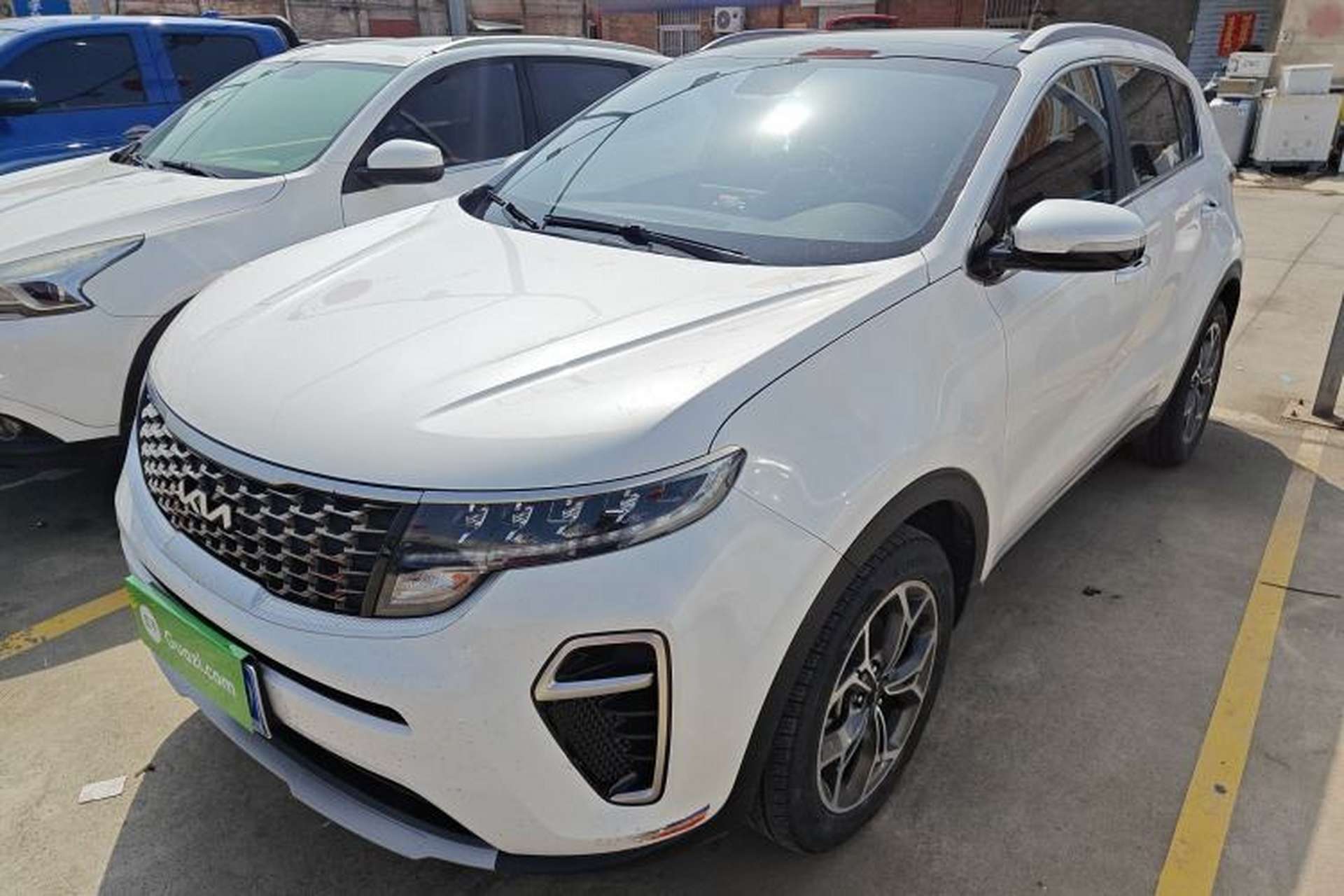 Used Kia KX5 2021 2.0L Automatic Two-Wheel Drive Comfort Edition Front Left 45 Deg