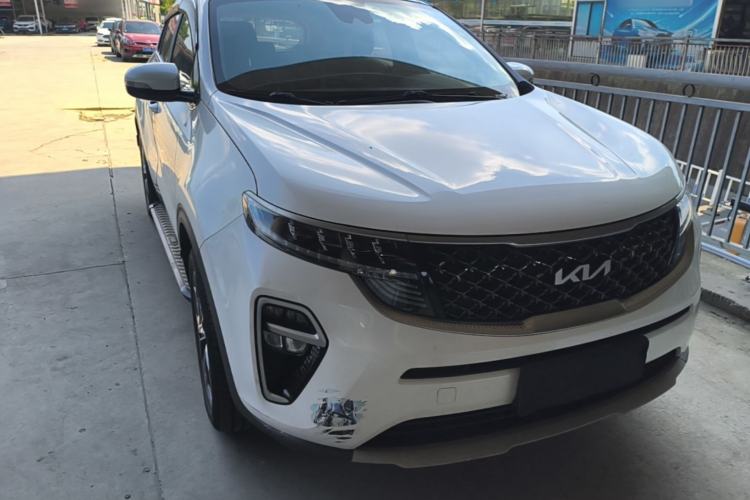 Used Kia KX5 2021 1.6T Automatic Two-Wheel Drive Luxury Edition Front Right 45 Deg