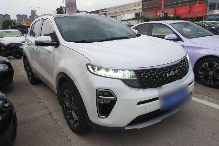 Used Kia KX5 2021 1.6T Automatic Two-Wheel Drive All-New Version Front Right 45 Deg