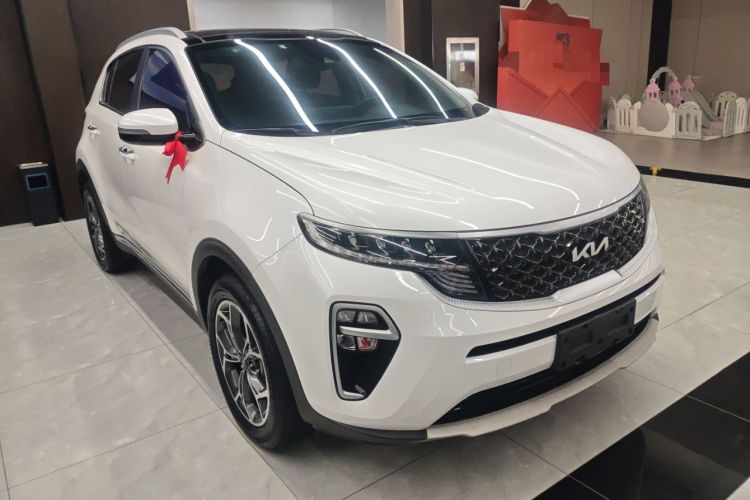 Used Kia KX5 2021 1.6T Automatic Two-Wheel Drive Luxury Edition Front Right 45 Deg
