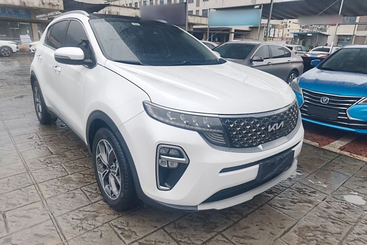Used Kia KX5 2021 1.6T Automatic Two-Wheel Drive Luxury Edition Front Right 45 Deg
