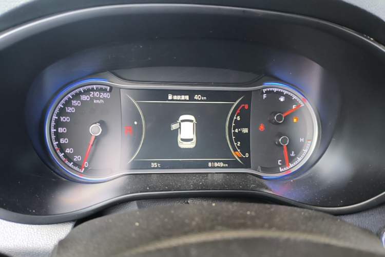 Used Kia KX5 2021 1.6T Automatic Two-Wheel Drive Luxury Edition Instrument Cluster