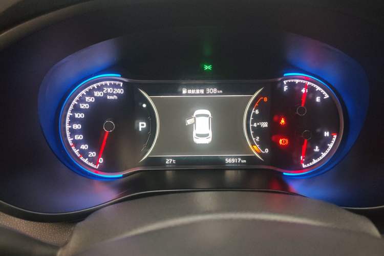 Used Kia KX5 2021 1.6T Automatic Two-Wheel Drive Luxury Edition Instrument Cluster