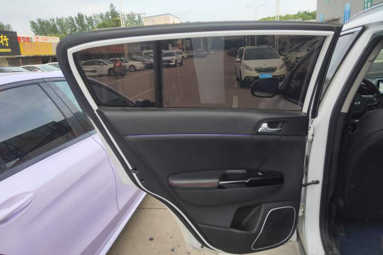 Used Kia KX5 2021 1.6T Automatic Two-Wheel Drive All-New Version Left Rear Door Interior
