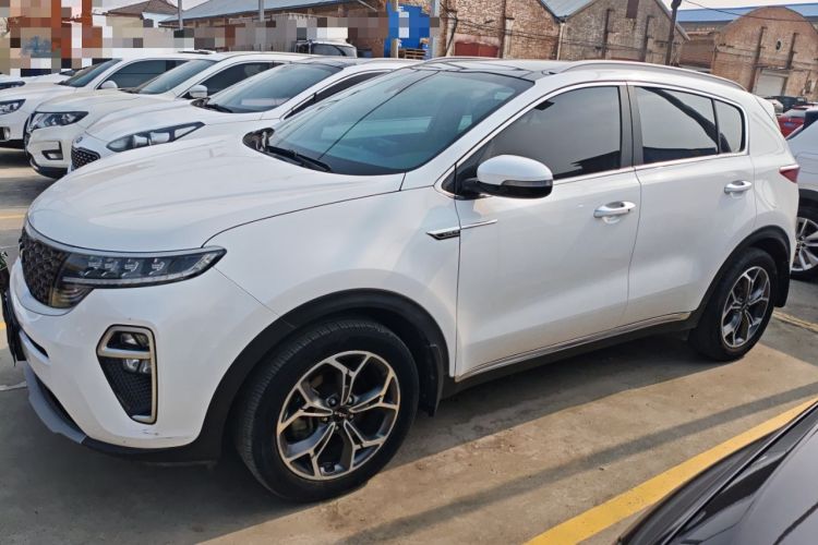 Used Kia KX5 2021 1.6T Automatic Two-Wheel Drive Luxury Edition Left Side