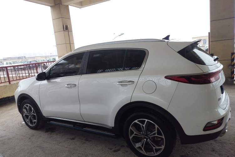 Used Kia KX5 2021 2.0L Automatic Two-Wheel Drive Comfort Edition Left Side
