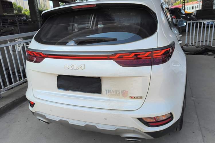 Used Kia KX5 2021 1.6T Automatic Two-Wheel Drive Luxury Edition Rear