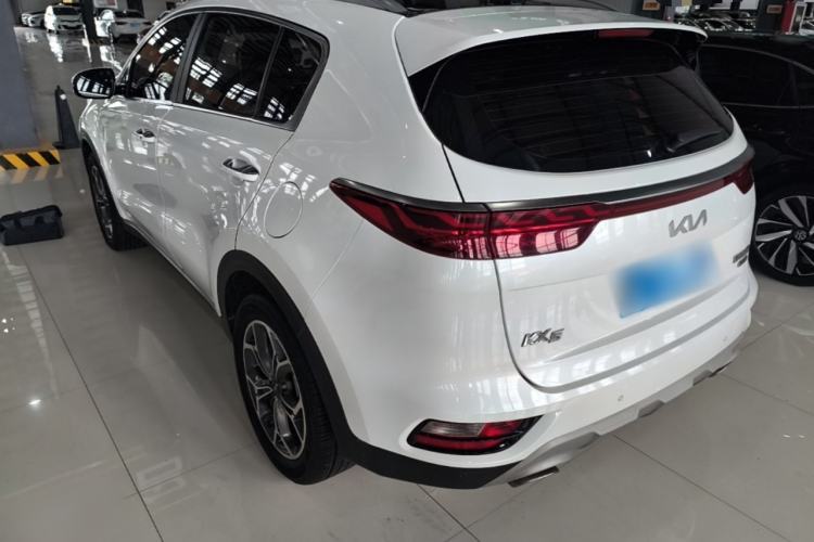 Used Kia KX5 2021 1.6T Automatic Two-Wheel Drive Luxury Edition Rear Left 45 Deg