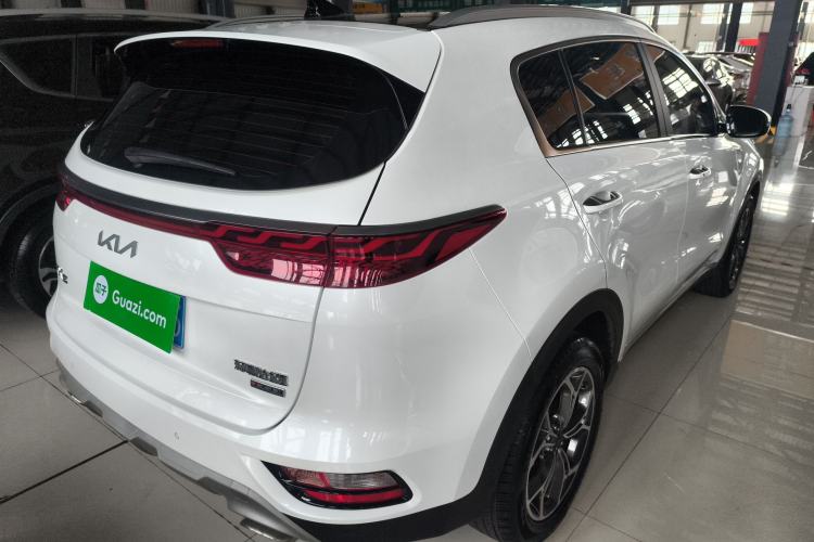 Used Kia KX5 2021 1.6T Automatic Two-Wheel Drive Luxury Edition Rear Right 45 Deg