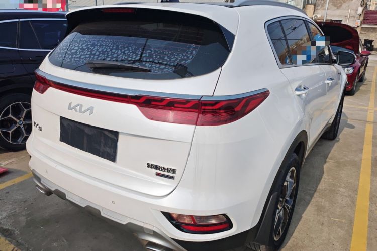 Used Kia KX5 2021 1.6T Automatic Two-Wheel Drive Luxury Edition Rear Right 45 Deg