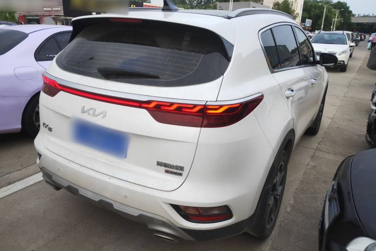 Used Kia KX5 2021 1.6T Automatic Two-Wheel Drive All-New Version Rear Right 45 Deg