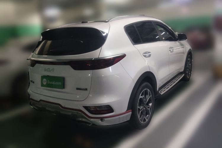 Used Kia KX5 2021 2.0L Automatic Two-Wheel Drive Comfort Edition Rear Right 45 Deg