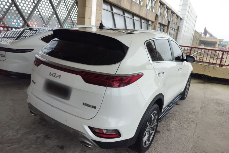 Used Kia KX5 2021 2.0L Automatic Two-Wheel Drive Comfort Edition Rear Right 45 Deg