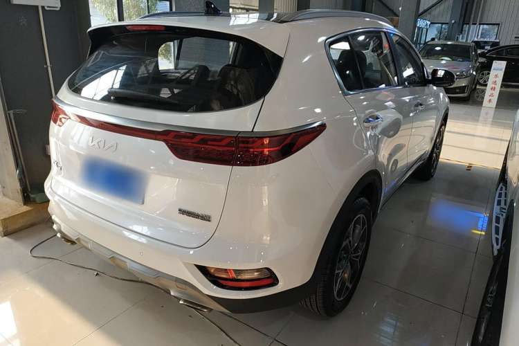 Used Kia KX5 2021 2.0L Automatic Two-Wheel Drive Comfort Edition Rear Right 45 Deg