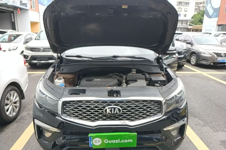 Used Kia KX7 2017 2.0T Automatic All-Wheel Drive LUX 7-Seater Engine Bay