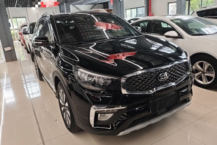 Used Kia KX7 2017 2.0T Automatic All-Wheel Drive LUX 7-Seater Front Right 45 Deg
