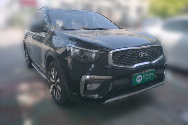 Used Kia KX7 2017 2.0T Automatic Two-Wheel Drive GLS 7-Seater Front Right 45 Deg