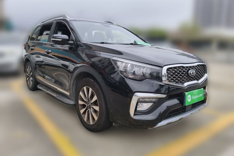 Used Kia KX7 2017 2.0T Automatic Two-Wheel Drive GLS 7-Seater Front Right 45 Deg