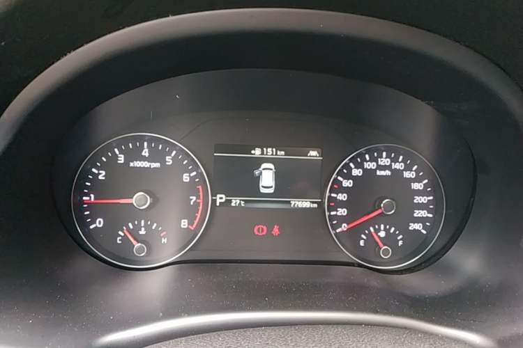 Used Kia KX7 2017 2.0T Automatic All-Wheel Drive LUX 7-Seater Instrument Cluster
