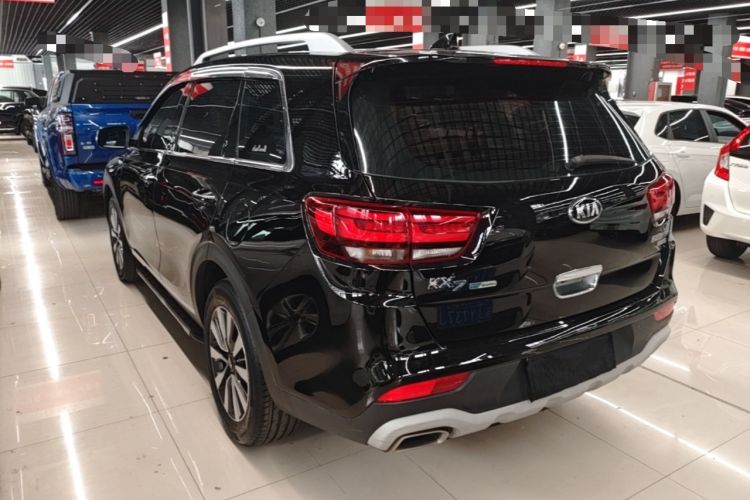 Used Kia KX7 2017 2.0T Automatic All-Wheel Drive LUX 7-Seater Rear Left 45 Deg