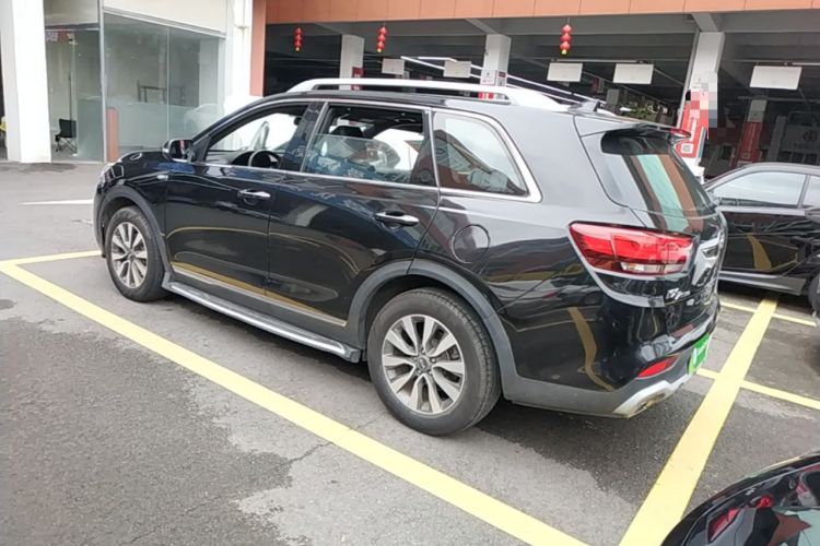 Used Kia KX7 2017 2.0T Automatic All-Wheel Drive LUX 7-Seater Rear Left 45 Deg