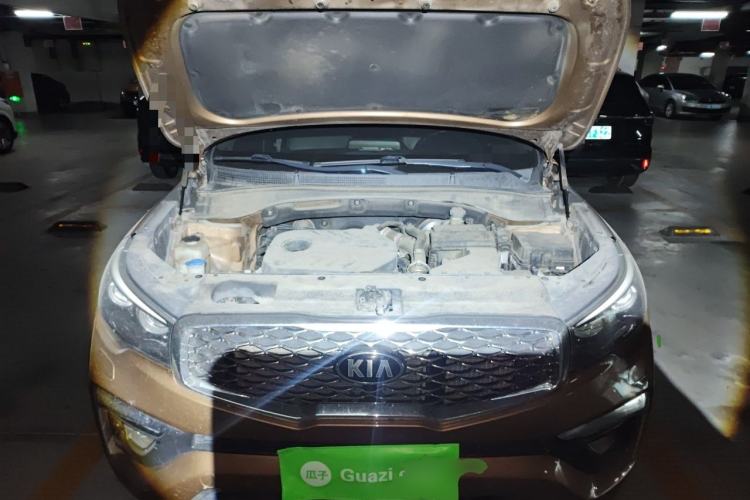 Used Kia KX7 2017 2.0T Automatic All-Wheel Drive LUX 7-Seater Engine Bay