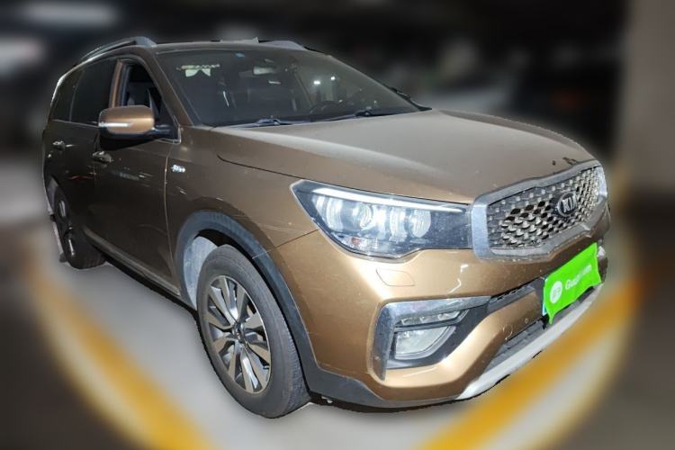 Used Kia KX7 2017 2.0T Automatic All-Wheel Drive LUX 7-Seater Front Right 45 Deg