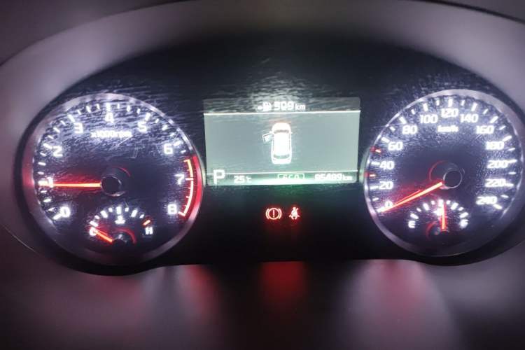 Used Kia KX7 2017 2.0T Automatic All-Wheel Drive LUX 7-Seater Instrument Cluster
