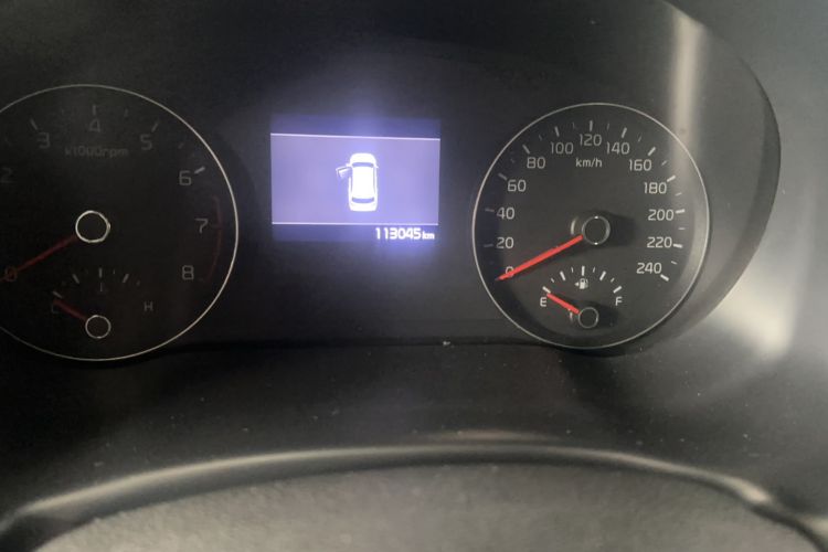 Used Kia KX7 2017 2.0T Automatic Two-Wheel Drive GL 7-Seater Odometer Close Up
