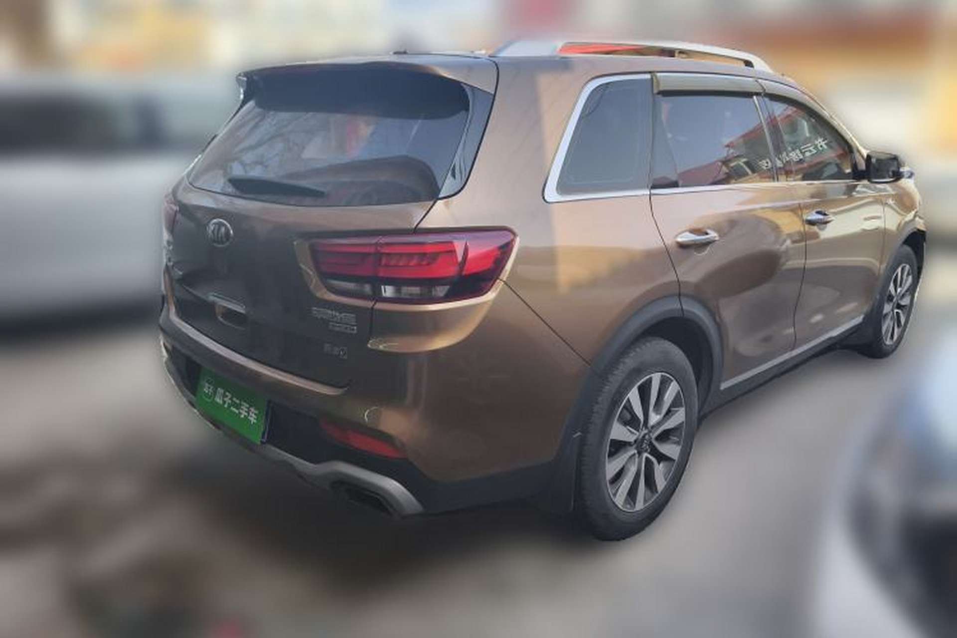 Used Kia KX7 2017 2.0T Automatic All-Wheel Drive LUX 7-Seater Rear Right 45 Deg
