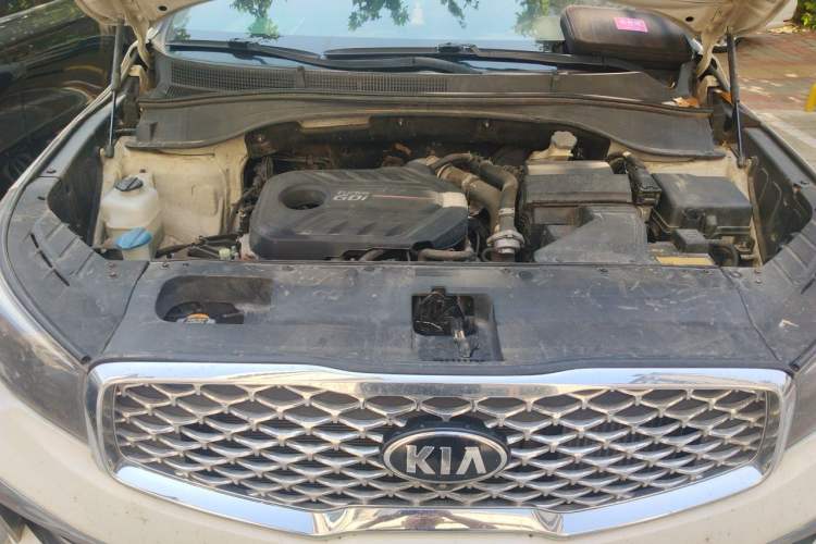 Used Kia KX7 2017 2.0T Automatic Two-Wheel Drive GLS 7-Seater Engine Bay
