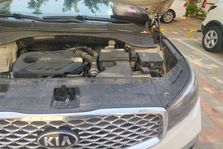 Used Kia KX7 2017 2.0T Automatic Two-Wheel Drive GLS 7-Seater Engine Bay Left