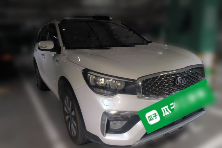 Used Kia KX7 2017 2.0T Automatic All-Wheel Drive LUX 7-Seater Front Right 45 Deg