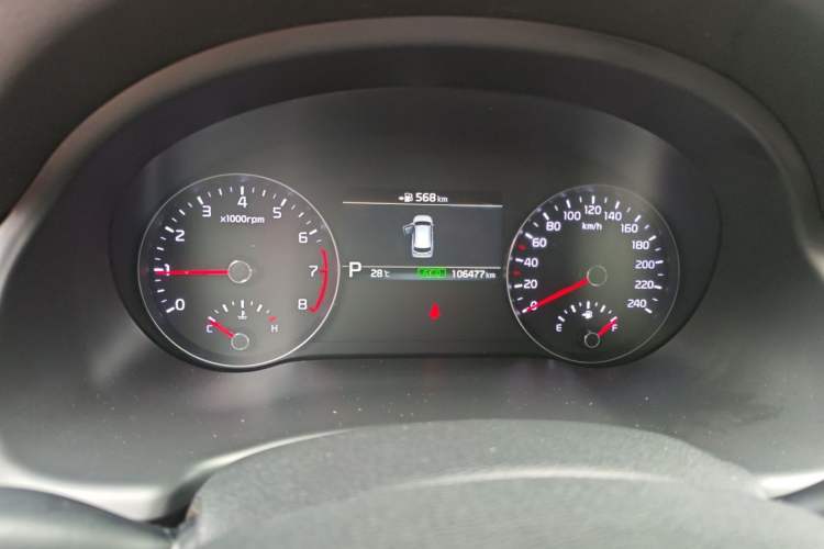 Used Kia KX7 2017 2.0T Automatic All-Wheel Drive LUX 7-Seater Instrument Cluster