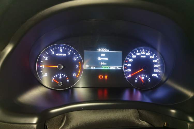 Used Kia KX7 2017 2.0T Automatic All-Wheel Drive LUX 7-Seater Instrument Cluster