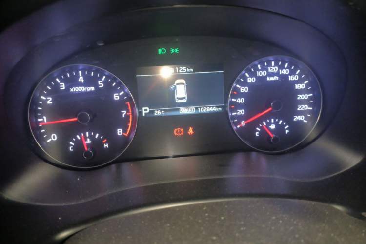 Used Kia KX7 2017 2.0T Automatic All-Wheel Drive LUX 7-Seater Instrument Cluster