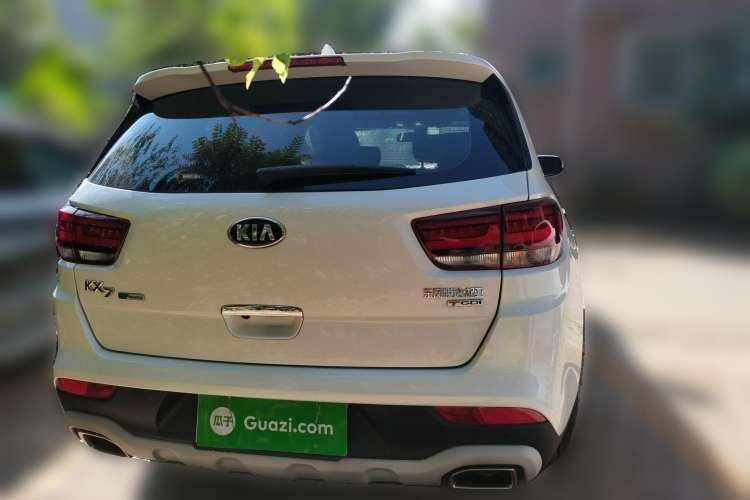 Used Kia KX7 2017 2.0T Automatic Two-Wheel Drive GLS 7-Seater Rear