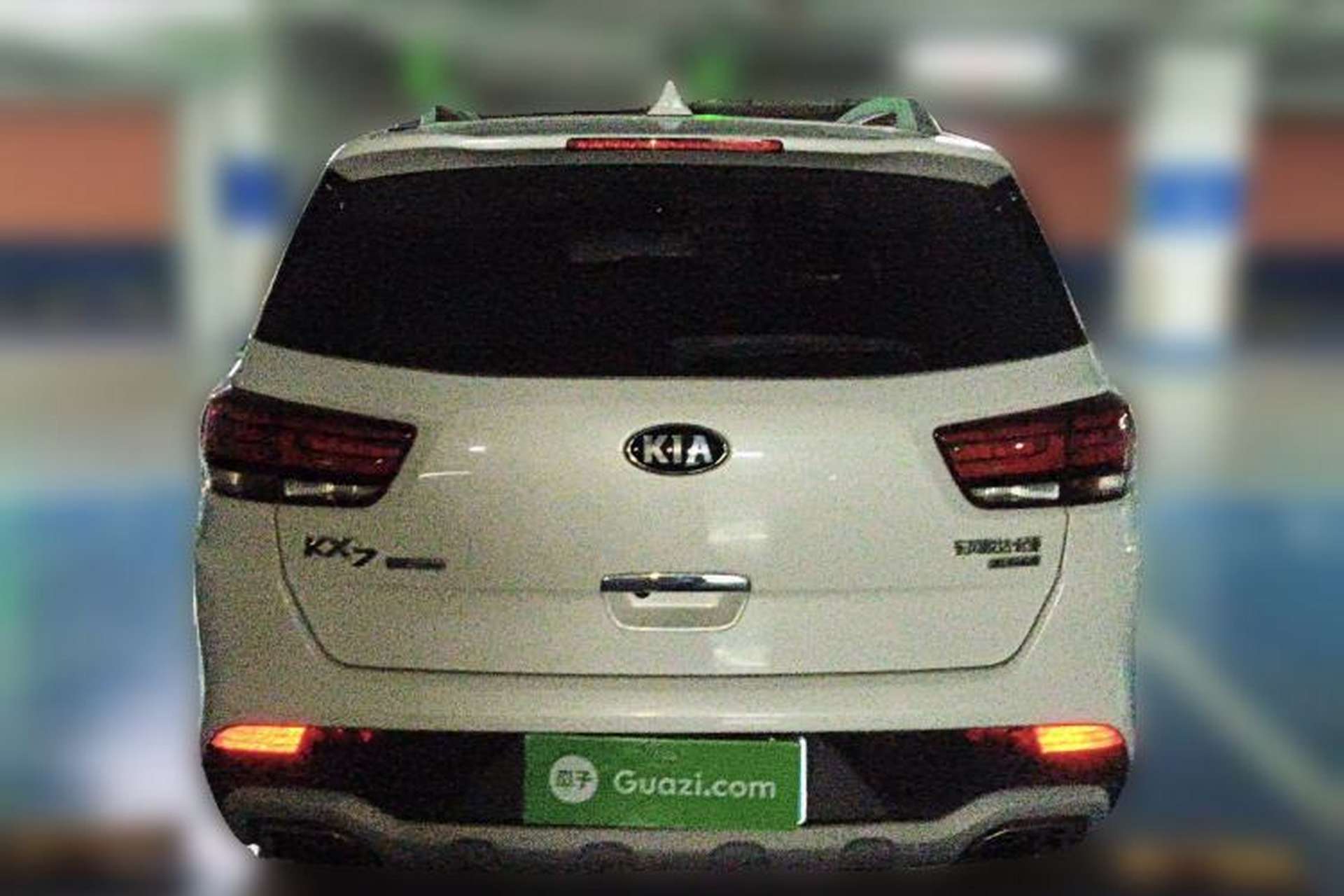 Used Kia KX7 2017 2.0T Automatic Two-Wheel Drive GLS 7-Seater Rear