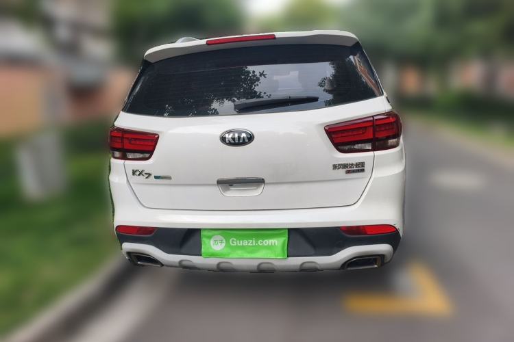 Used Kia KX7 2017 2.0T Automatic Two-Wheel Drive GLS 7-Seater Rear